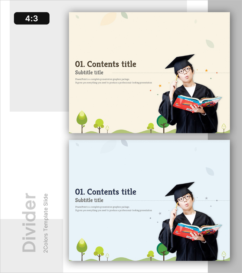 꿈꾸는 어린이 교육 템플릿 간지 – 창의력을 자극하는 슬라이드