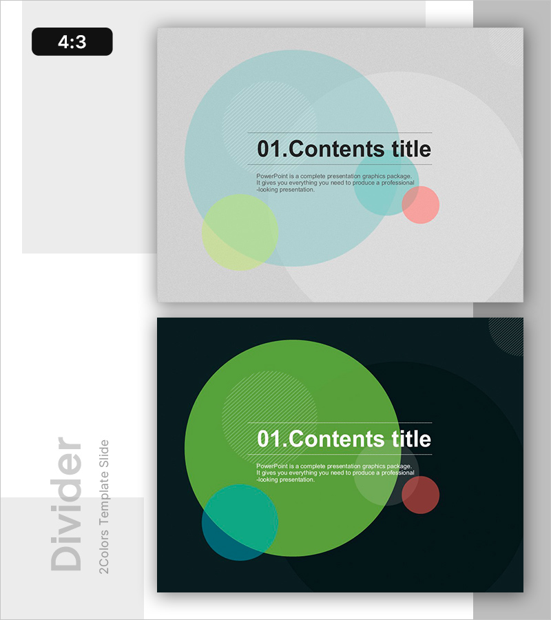 창의적 프레젠테이션을 위한 파스텔 컬러 버블 슬라이드 간지