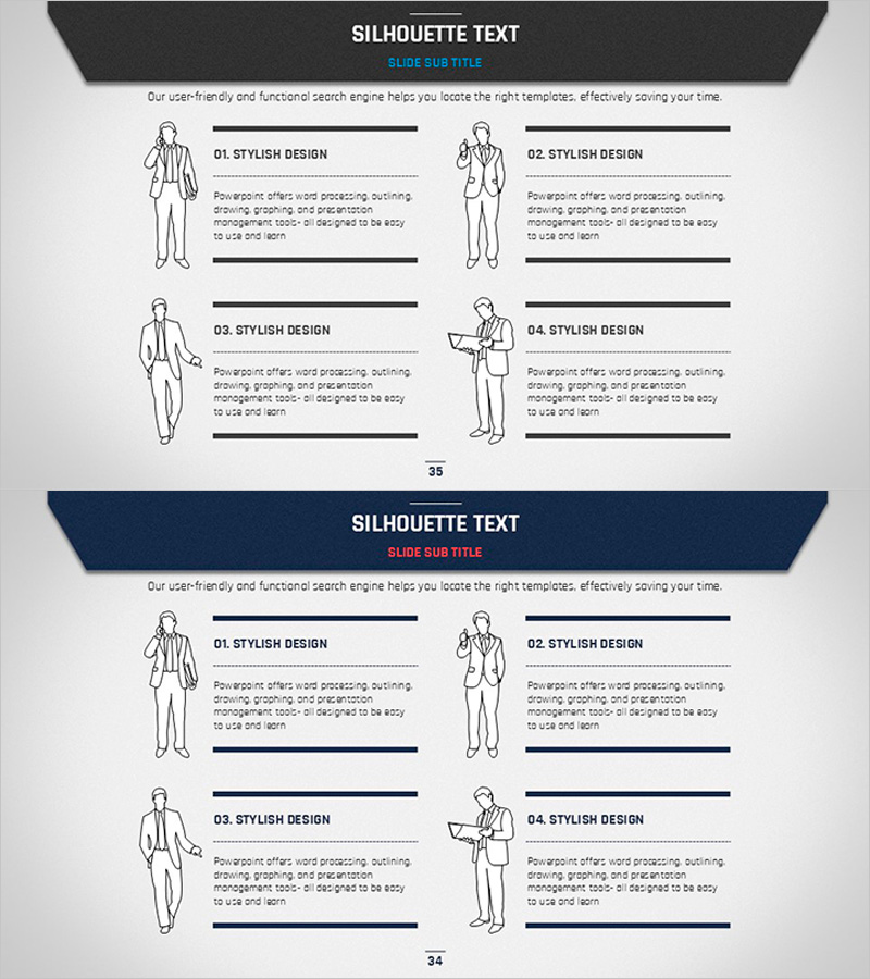 고객 성공 사례와 평가를 강조한 비즈니스 플랜 PPT 템플릿
