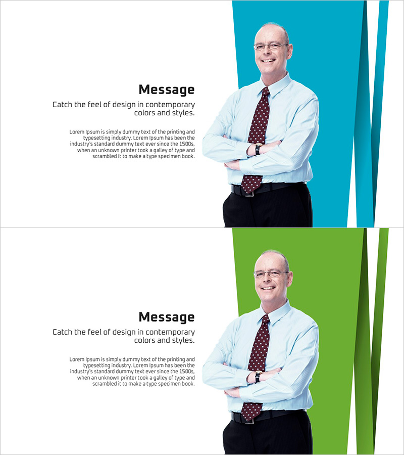 비지니스 숲 와이드 템플릿으로 대표자 소개 – 전문성과 신뢰