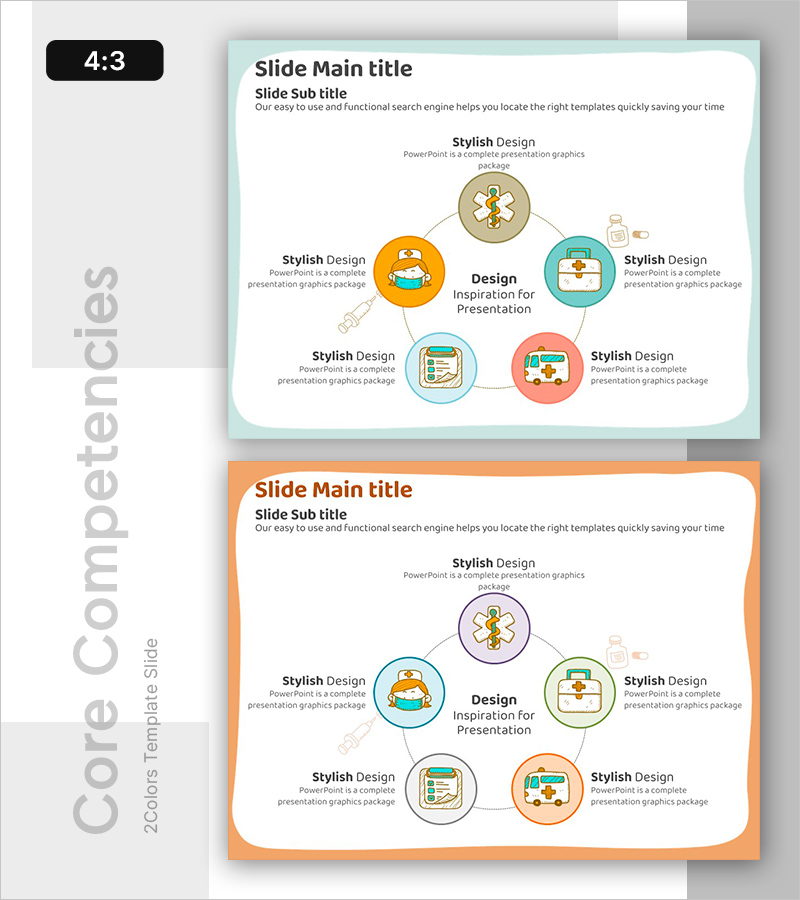 의료 체계 시스템 다이어그램 – 사업 영역과 서비스 구성