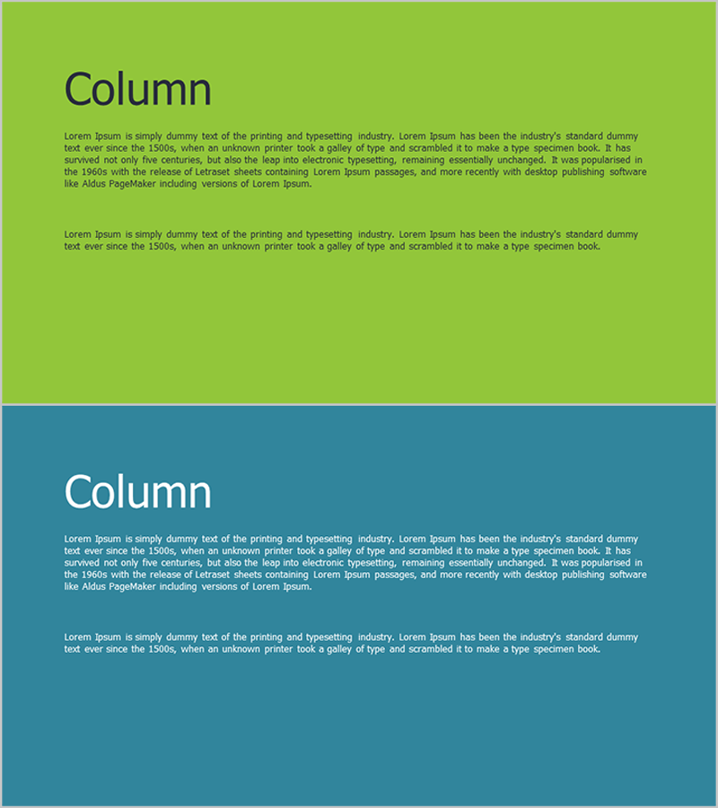 어플리케이션 프레젠테이션 템플릿 – 혁신성과 깔끔함