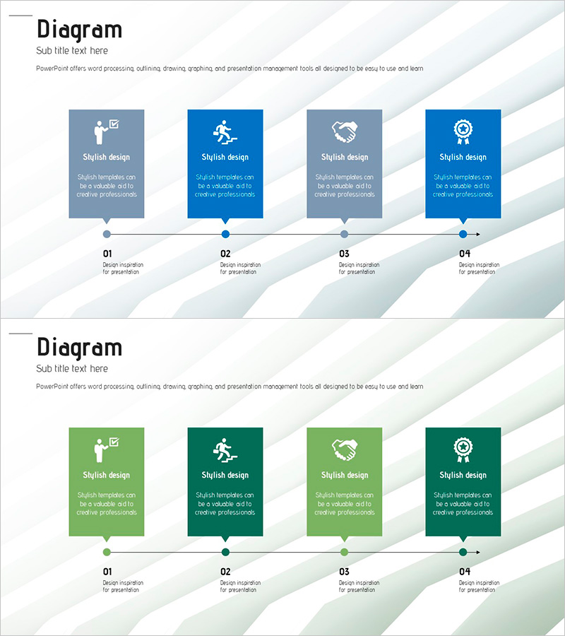구조 템플릿 다이어그램1 – 운영계획과 업무 프로세스 시각화
