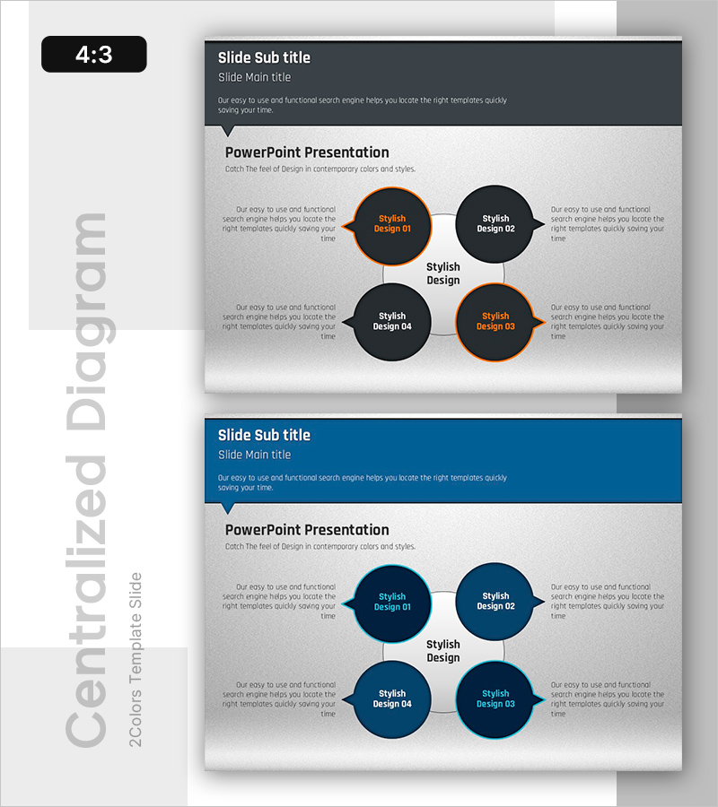 핵심 내용 전달을 위한 확산 다이어그램