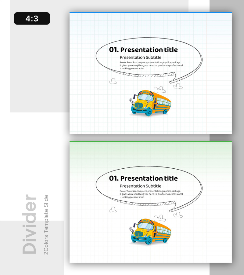 즐거운 하루 학습을 위한 일정표 템플릿 간지