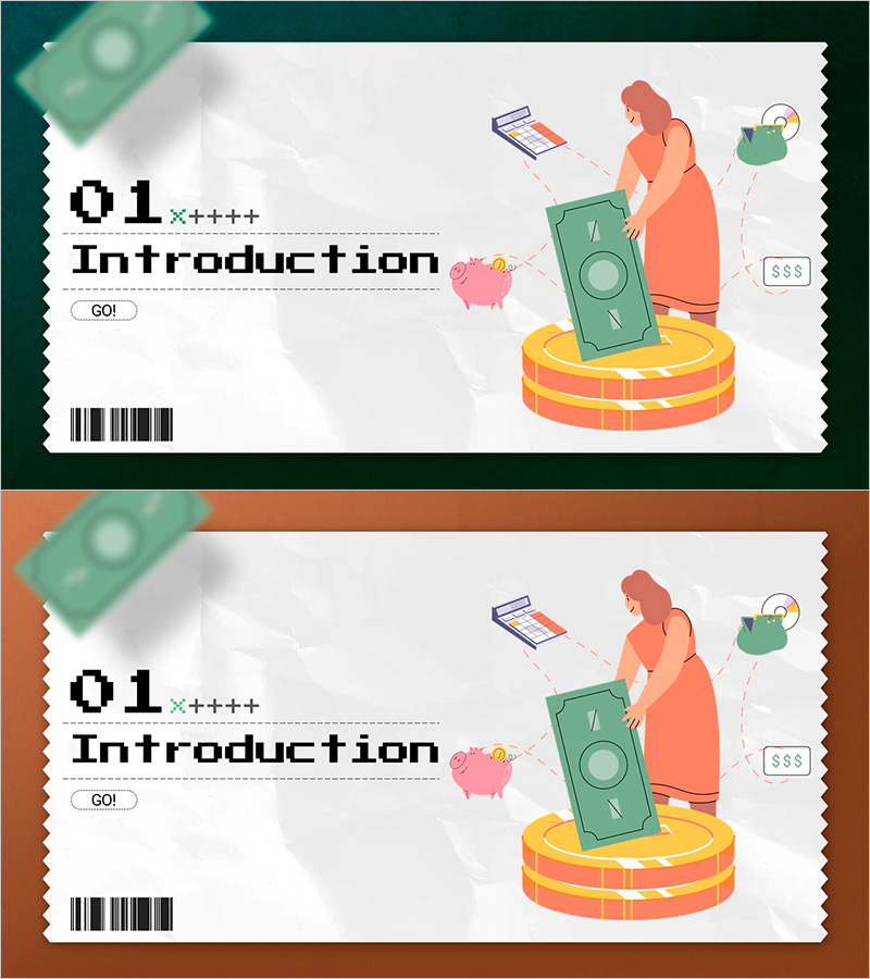 재정 교육 세미나 소개 슬라이드 – 금융 지식의 첫걸음