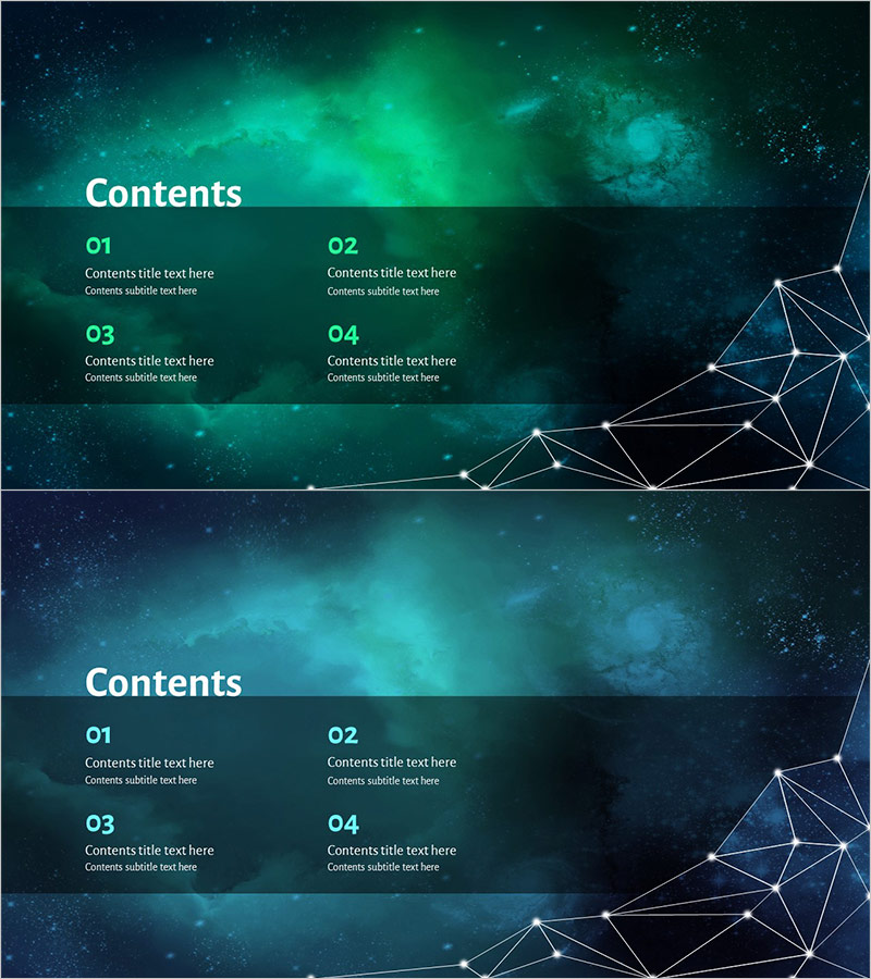 우주 테마 별자리 와이드 목차 – 탐험과 발견