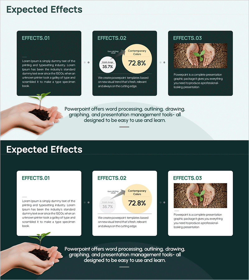 에코 사업 기대효과 다이어그램