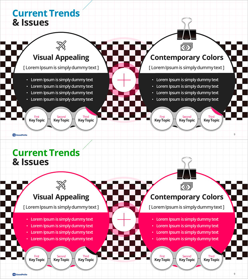 트렌드 스크랩 일러스트로 마케팅 전략 시각화