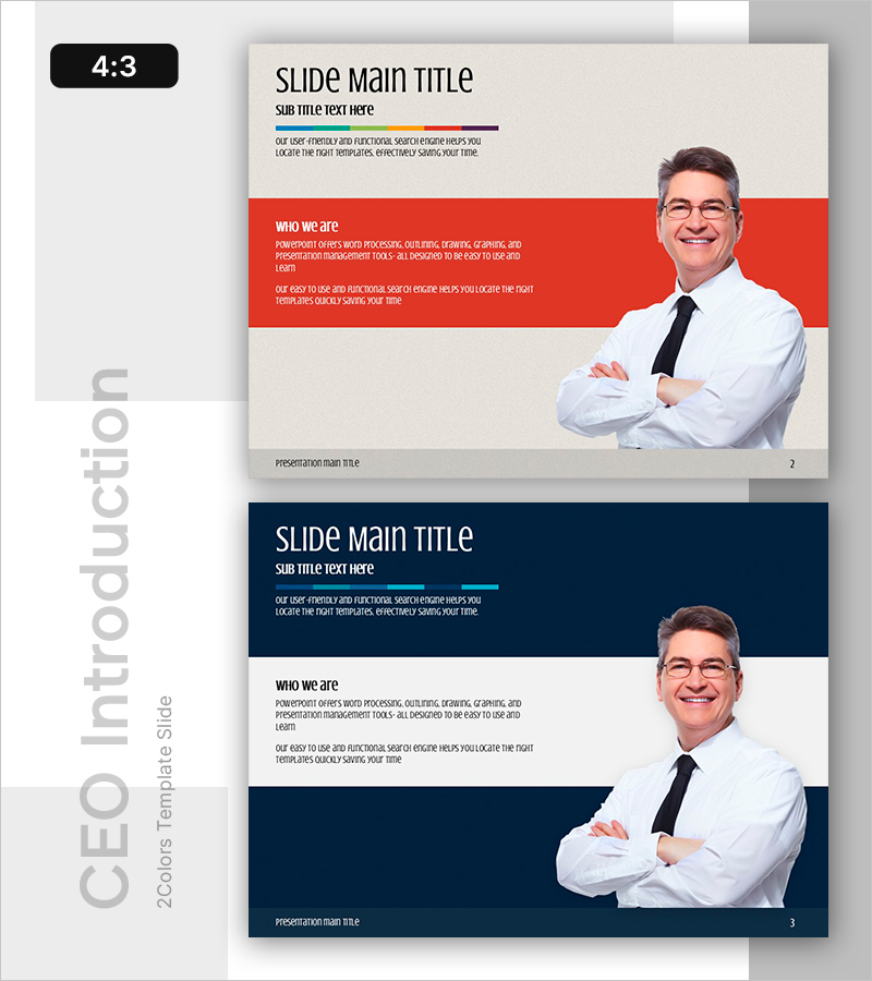 레인보우 PPT CEO 경영철학 – 혁신적 비전과 신뢰