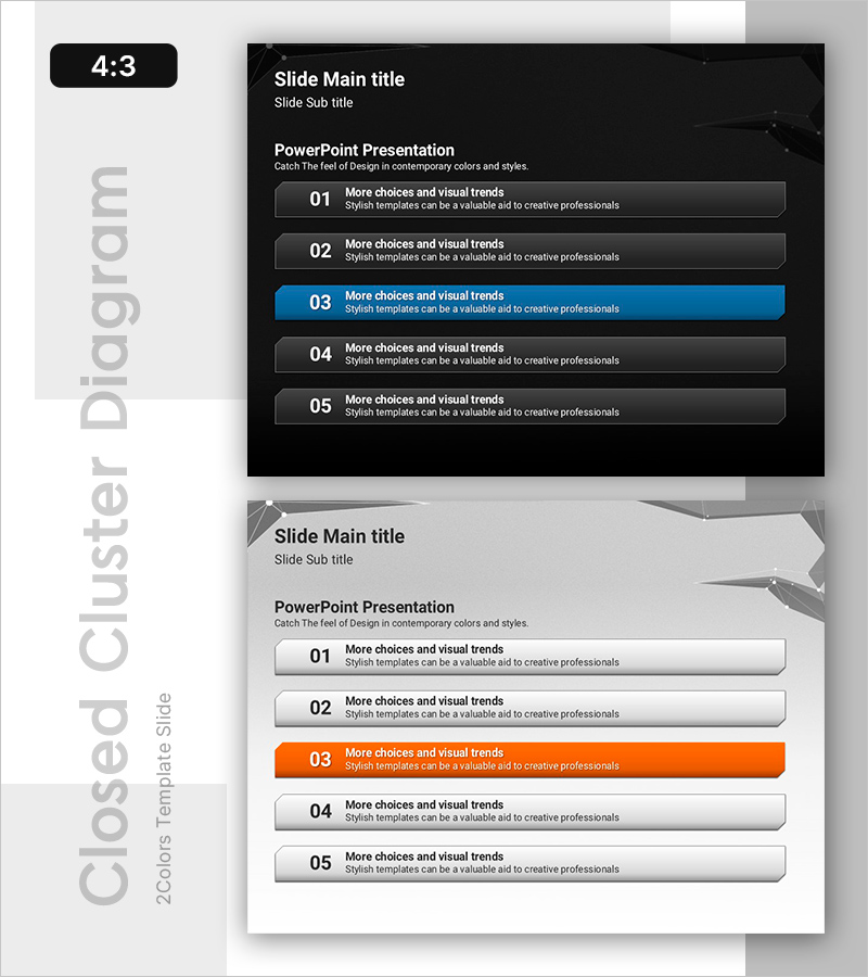 폐쇄형 박스 다이어그램으로 제품 이점 시각화