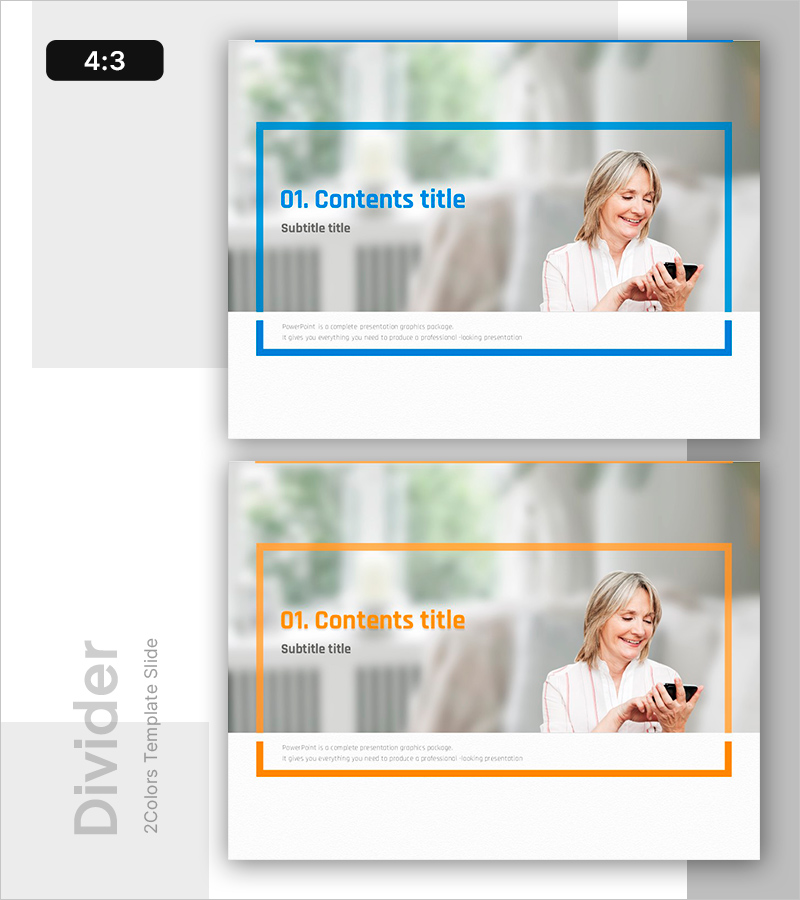 아이디어 교육 템플릿 간지 간편 섹션 나누기