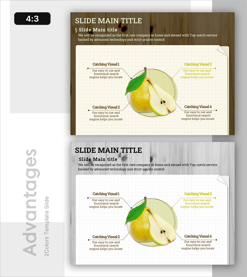 배의 영양 및 효능을 시각화한 다이어그램