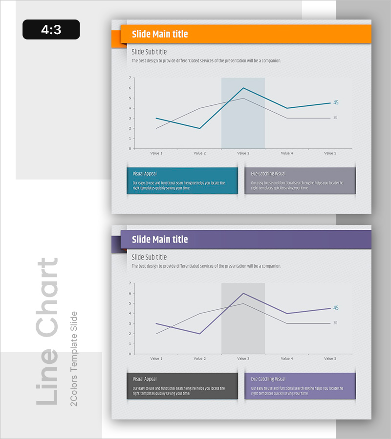 무료 꺾은선 그래프로 데이터 변화 시각화