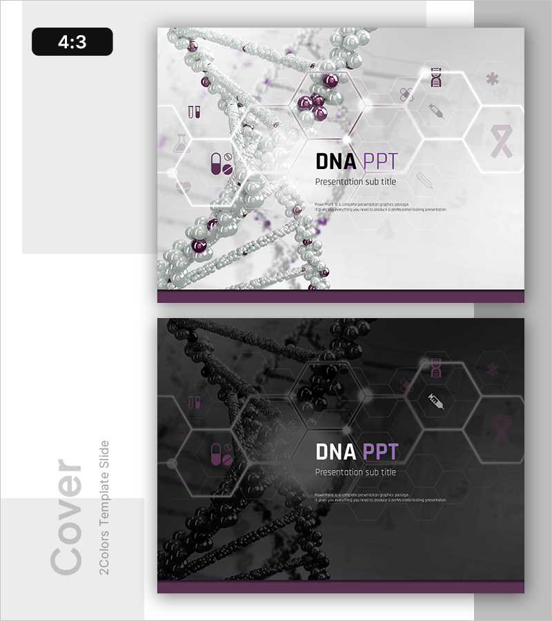 유전체 분석 시대의 DNA PPT 표지