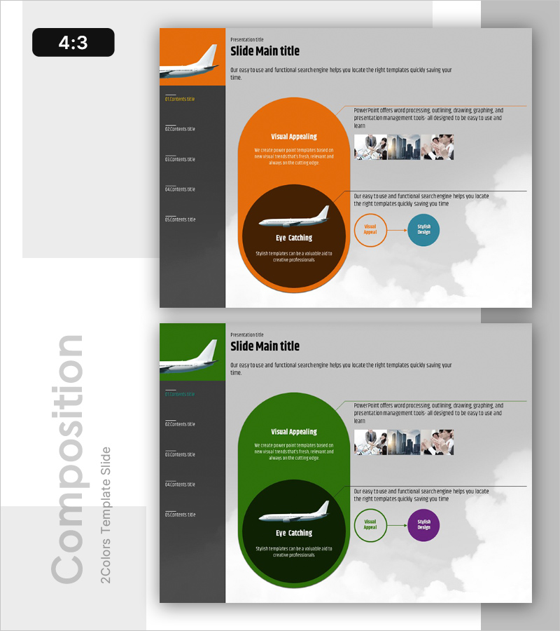 비행 운영 방안을 효율적으로 전달하는 슬라이드