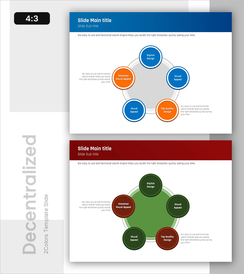 핵심 역량 강화 방안 슬라이드 디자인 – 사업 비전 및 전략