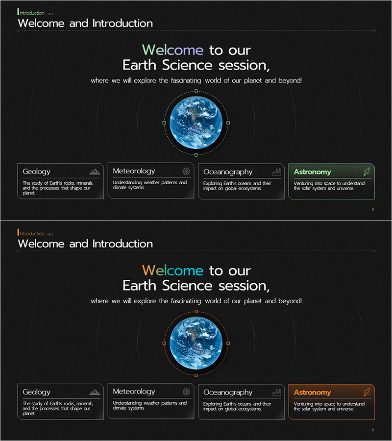 Seminar Kick-off Guide - Welcome Page