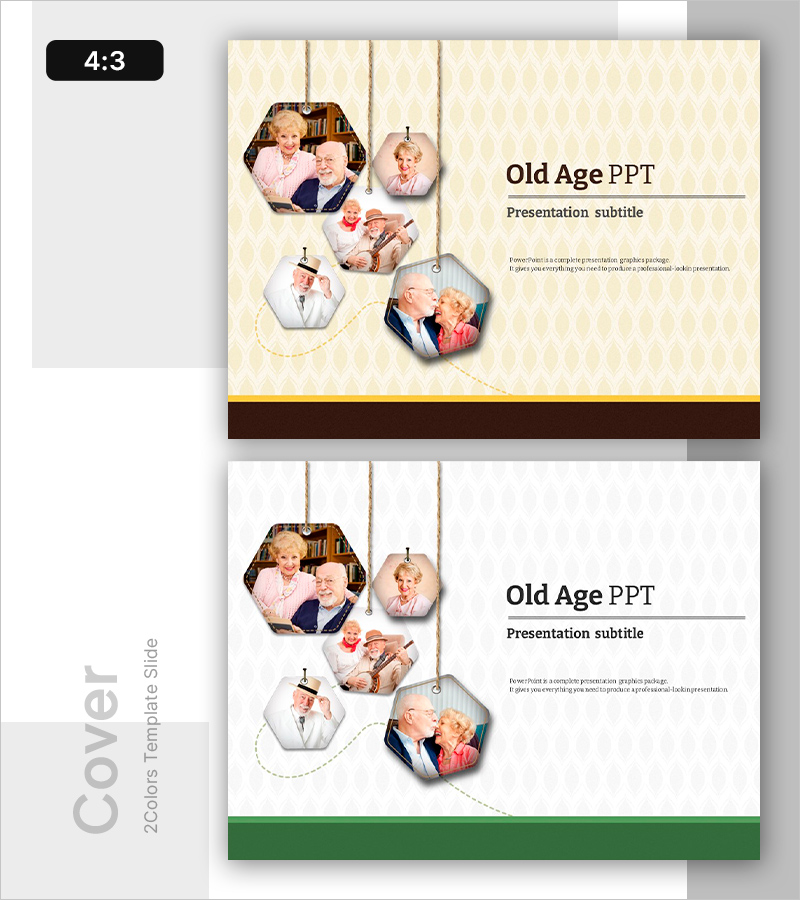 노년기 삶 PPT 표지
