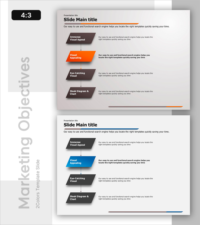 무료 프로젝트 단계 안내 슬라이드 – 사업추진 전략 구현