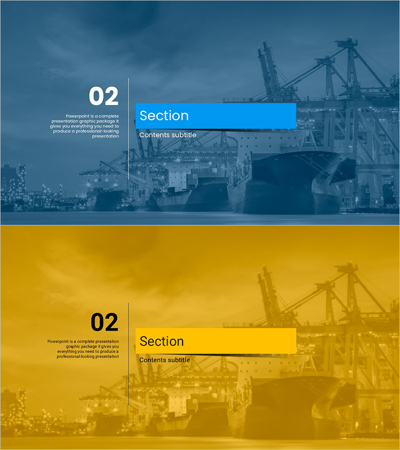 사업 추진 전략을 효과적으로 전달하는 터치 와이드 PPT 템플릿