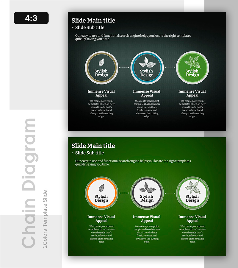잎사귀 연결 다이어그램 – 제품/서비스 소개