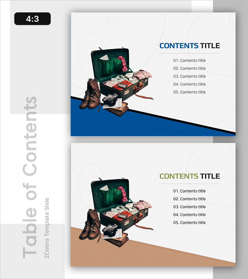 여행 계획 슬라이드 목차 - 구체적인 준비를 위한 안내