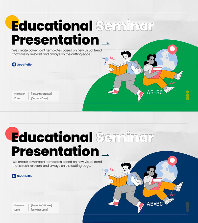 대학생 교육 세미나 템플릿 – 혁신적 교육 방식