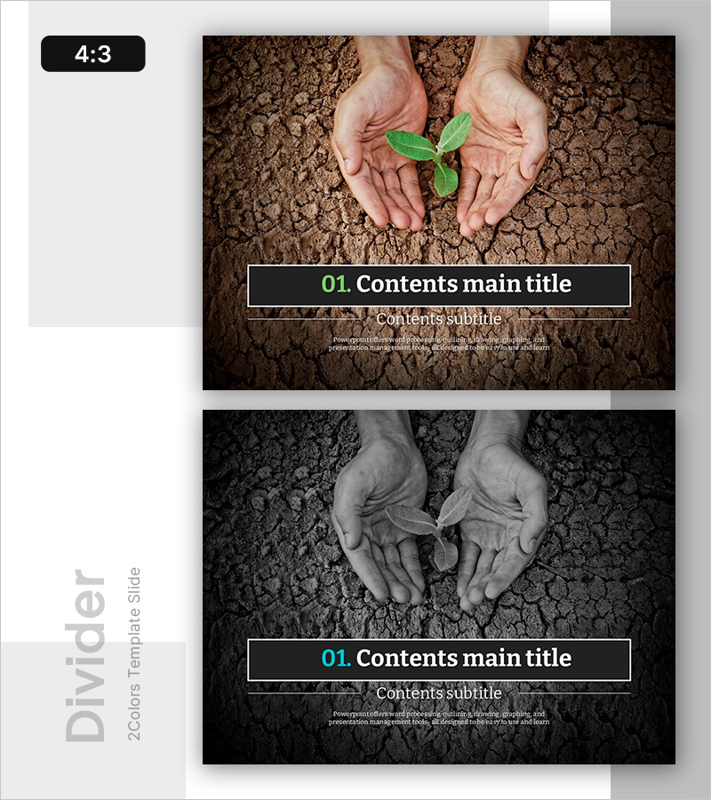 환경 실천을 위한 감성 친환경 간지 템플릿