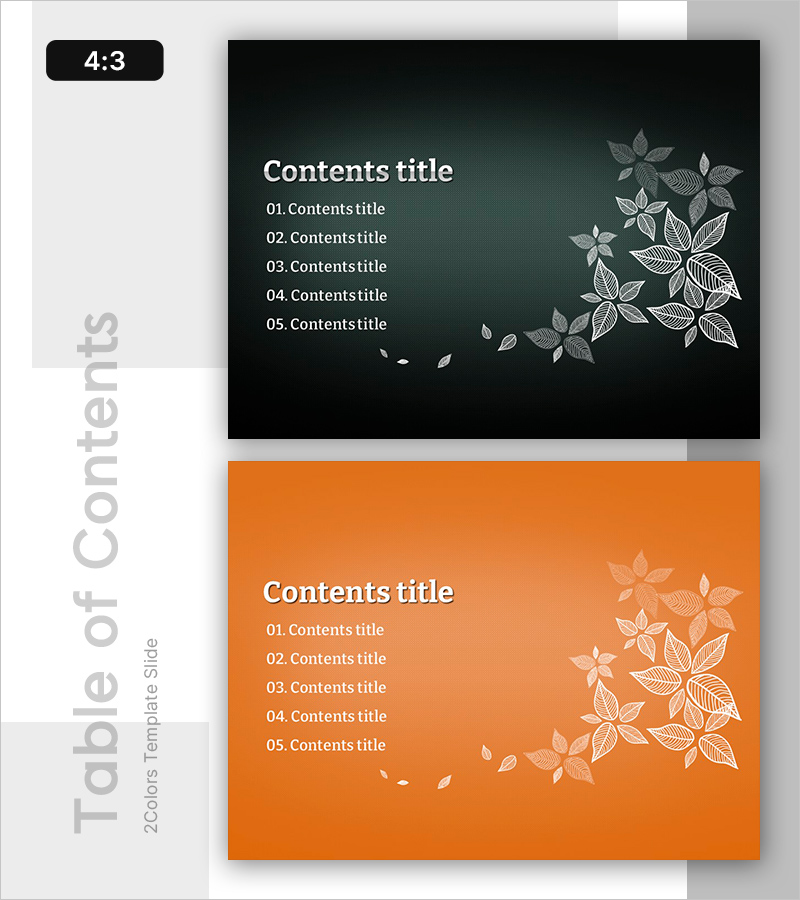 트리 일러스트 템플릿 목차 – 자연을 담은 디자인