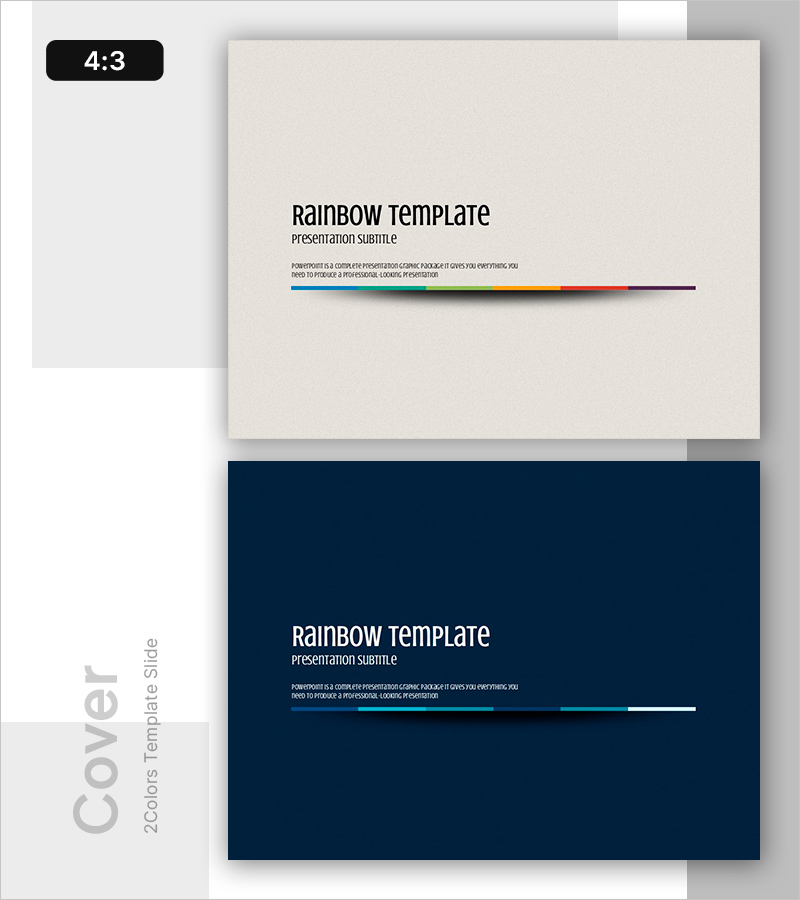 미래를 향한 색다른 비전 PPT 표지