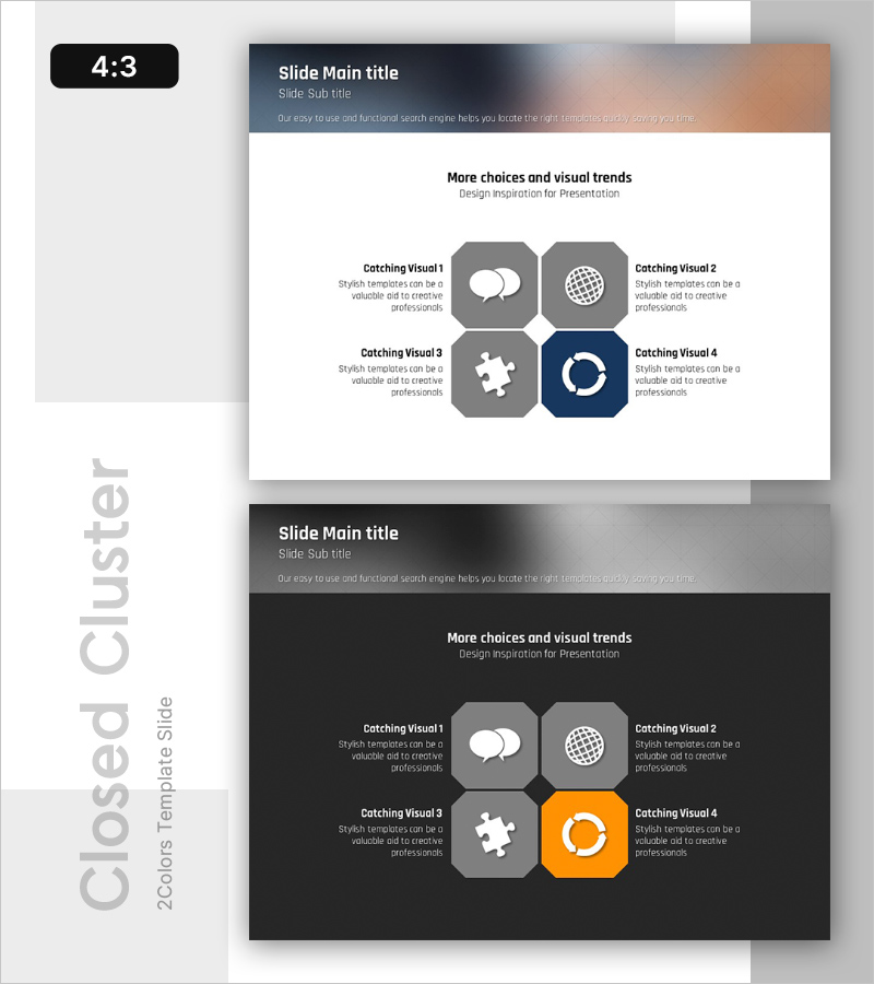 커뮤니케이션 전략 다이어그램 – 마케팅 전략을 위한 클러스터