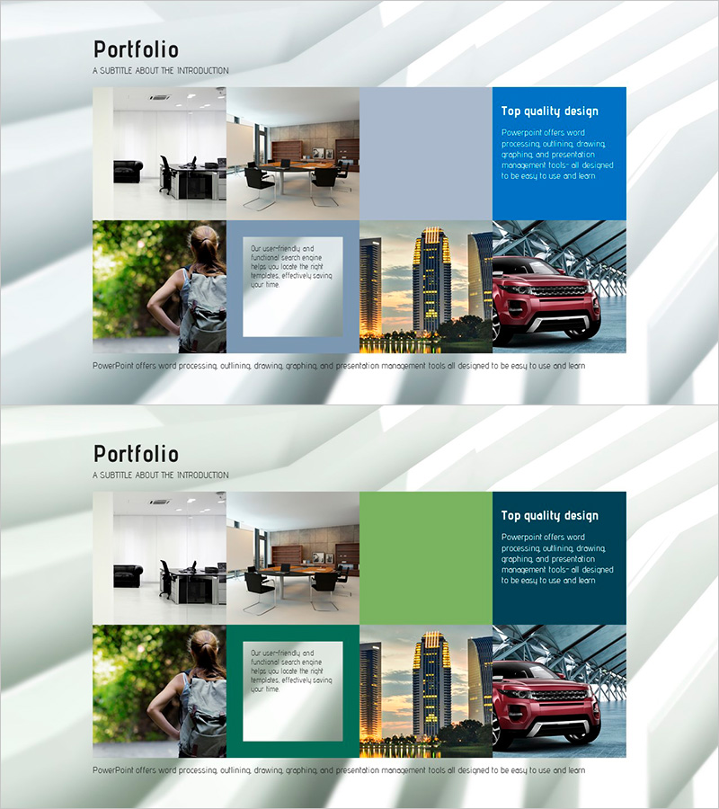 구조 템플릿 포트폴리오 – 사업 소개 및 비전 전략