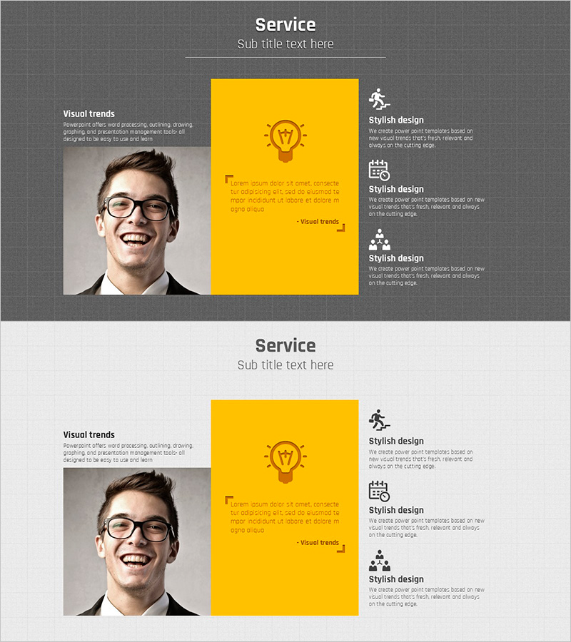 모눈종이 템플릿으로 서비스 소개 – 실용성과 스타일