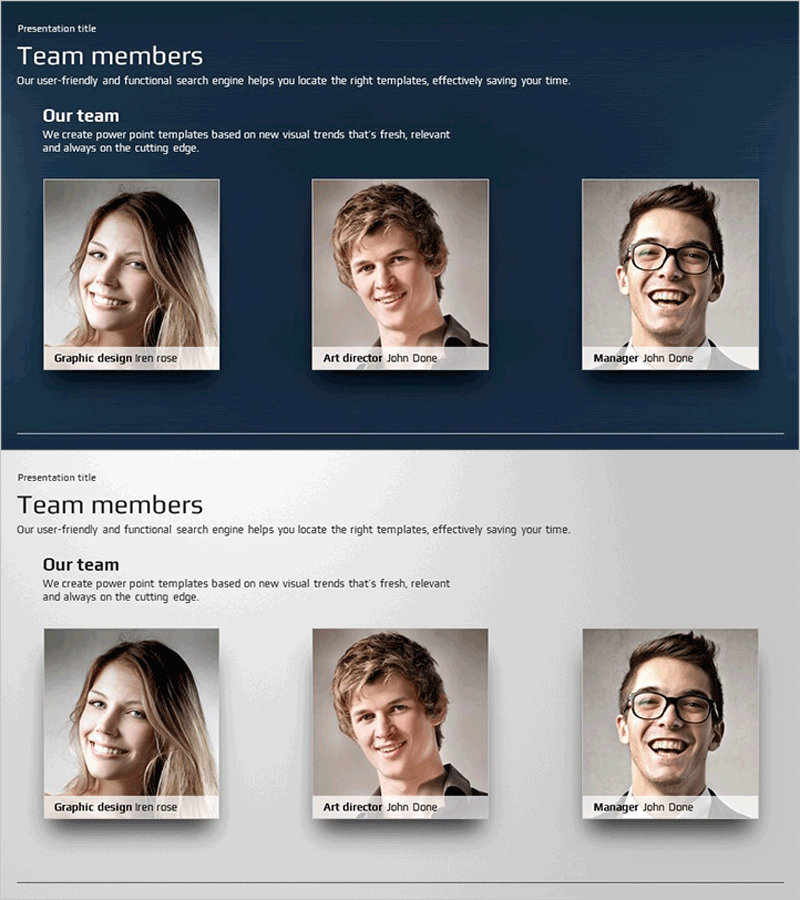 글로벌 비즈니스 템플릿_대표자 소개