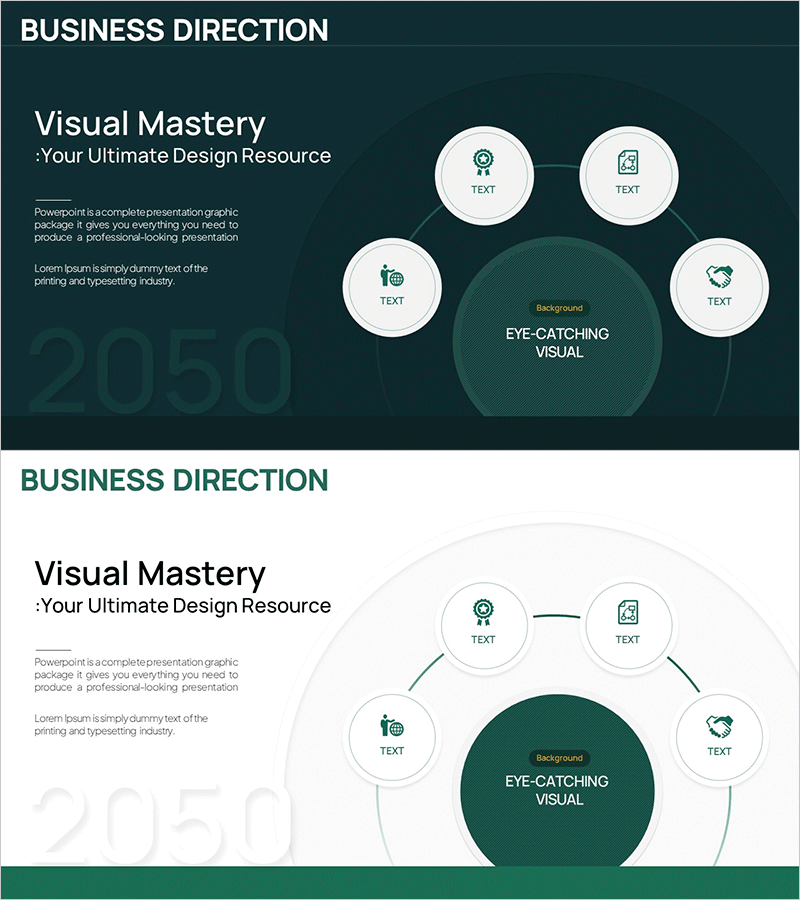 사업 방향 연결 다이어그램 – 사업 전략 및 추진 방향