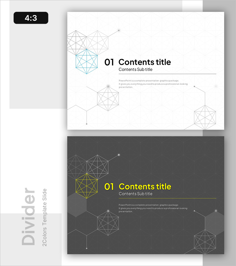 분자 네트워크를 통한 혁신 PPT 간지