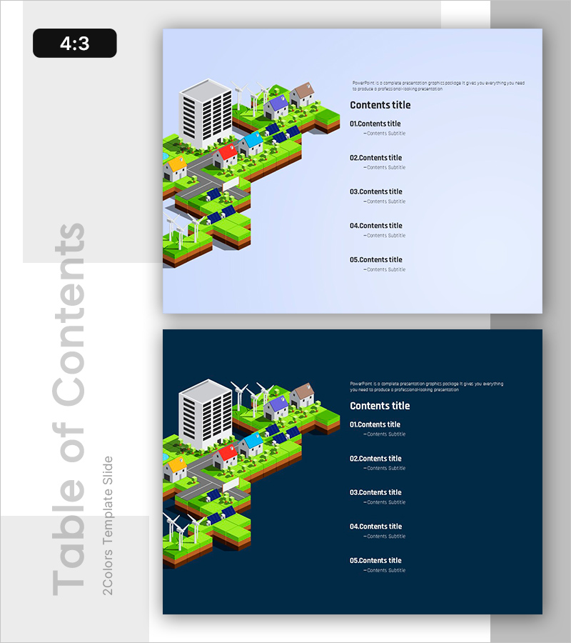 그린 에너지 건물 PPT 목차
