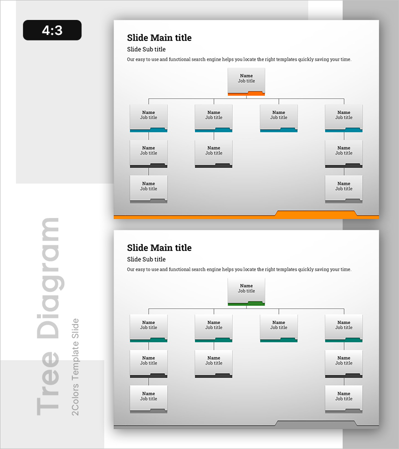 폴더 템플릿 트리구조 – 조직도를 시각화한 효과적인 디자인