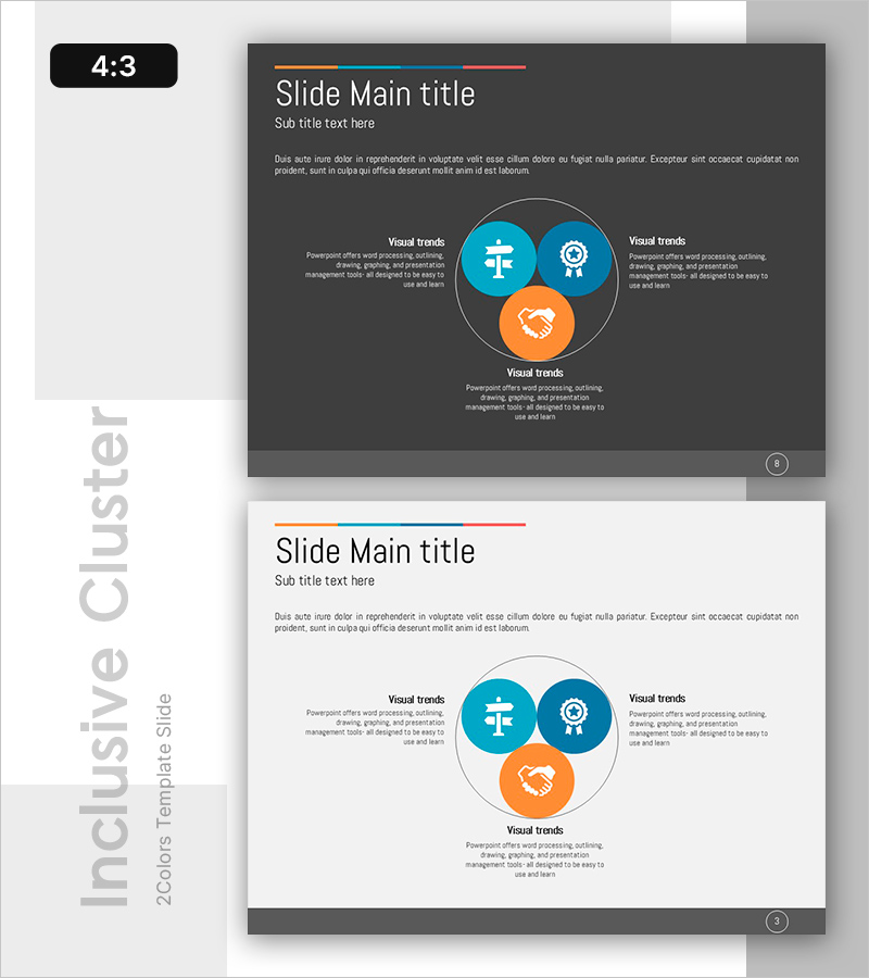 비즈니스 전략 내포 다이어그램 – 클러스터형 확산 모델