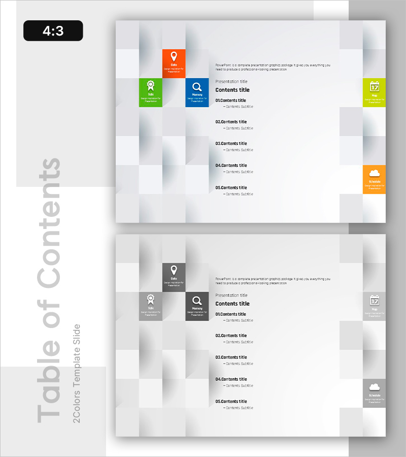 마케팅 아이디어 PPT 목차 – 효율적인 정보 정리