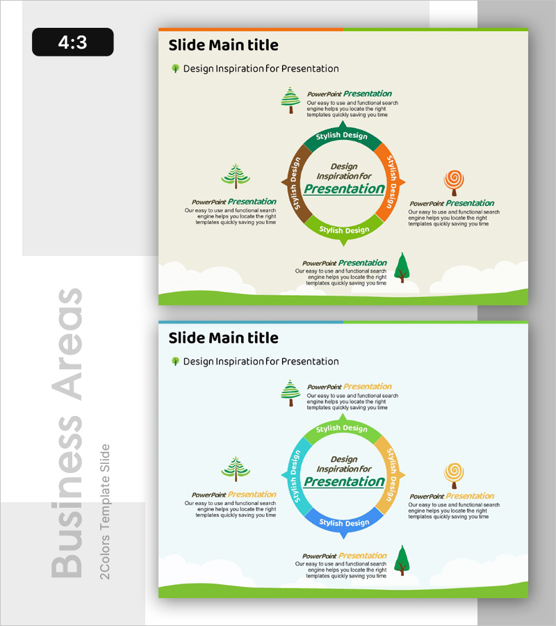 환경 사업 분야 구성도 – 명확하고 직관적인 웹 디자인