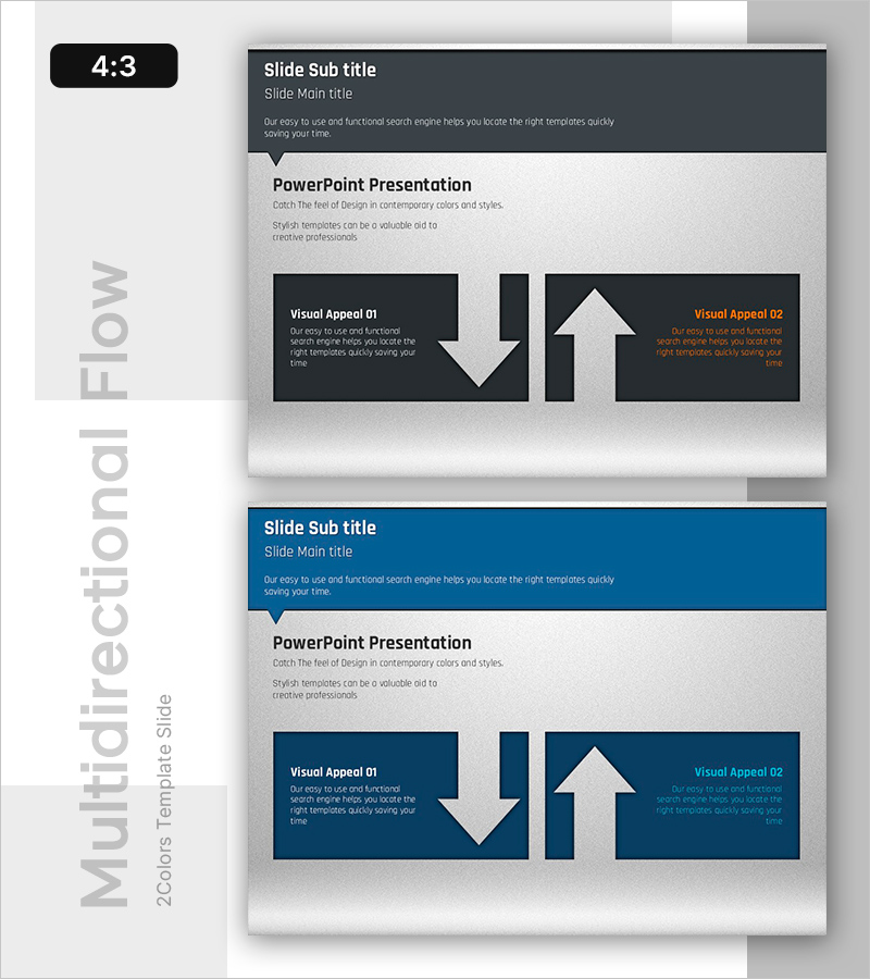 장단점을 명확히 보여주는 슬라이드 – 리스크 관리를 위한 다이어그램