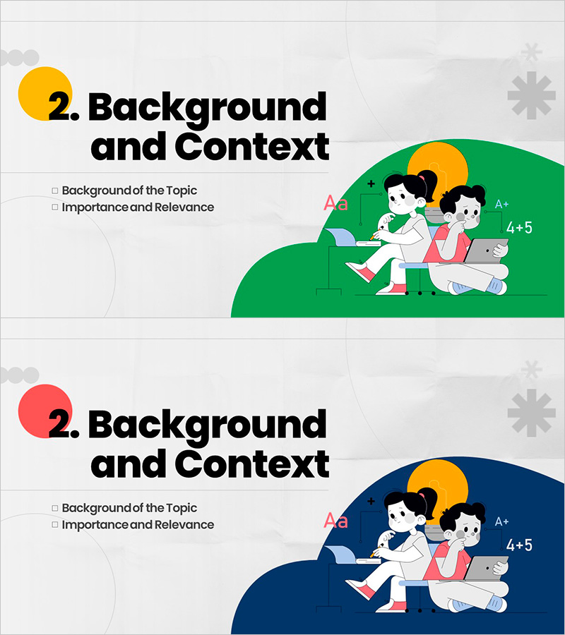 대학생 학습 배경과 중요성 일러스트 간지 – 흥미롭게 전달하는 정보