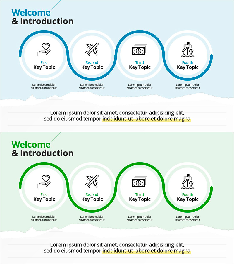 교육 여정의 오프닝 세션 – 환영 및 소개