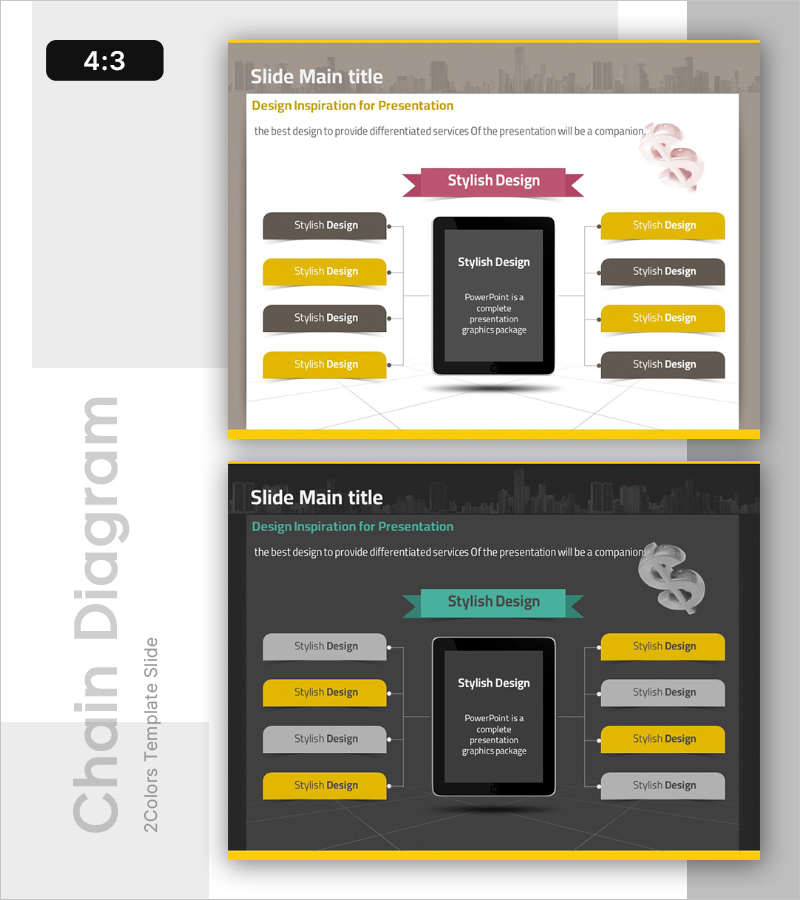 모던한 스타일의 발표 디자인 – 전문성과 감성 포착