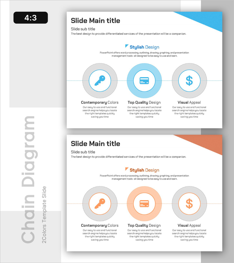 전략적 저축과 자산 분산 계획 슬라이드 템플릿