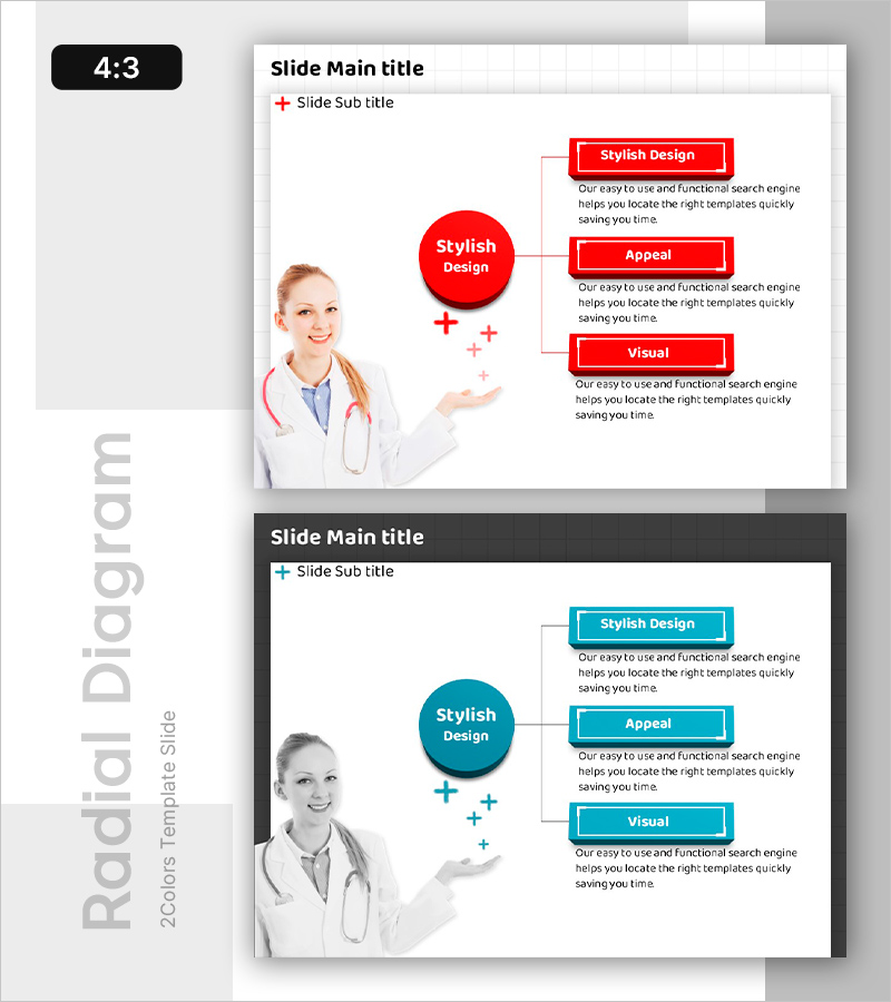 의료비 지원 방안 슬라이드 템플릿 – 사업소개 및 운영계획