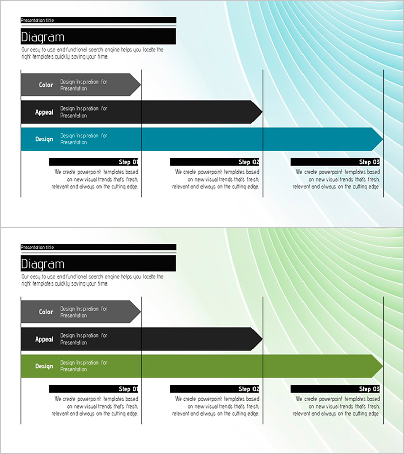 단계별 계획을 위한 다이어그램 – 사업관리 및 효율성 향상