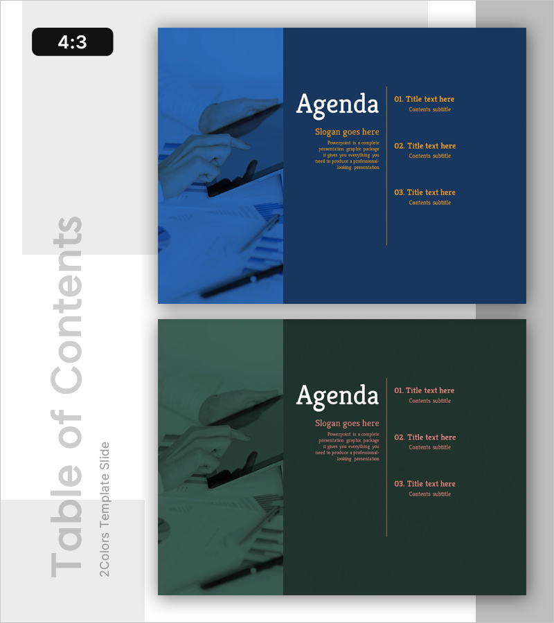 프로세스 중심 비즈니스 소개 목차 – 효율적인 계획